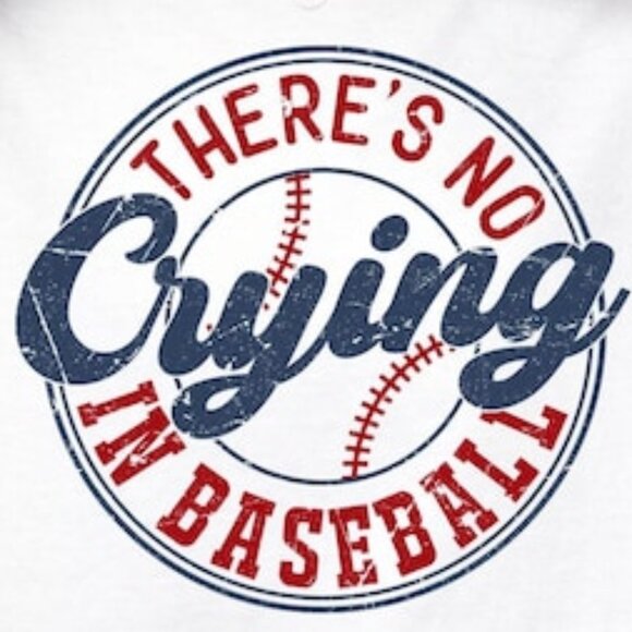 There's No Crying In Baseball Shirt, Baseball Mom Shirt - Picture 2 of 4
